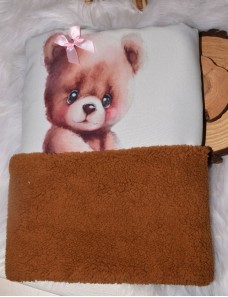 Couverture bébé personnalisée brodée avec prénom ou texte.