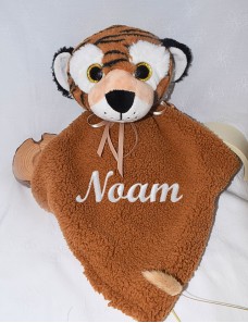 Peluche doudou personnalisée TIGRE