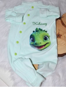 Pyjama bébé personnalisé DINOSAURE