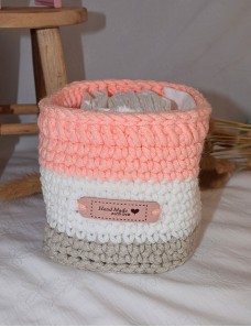 Paniers rangements personnalisé CROCHET