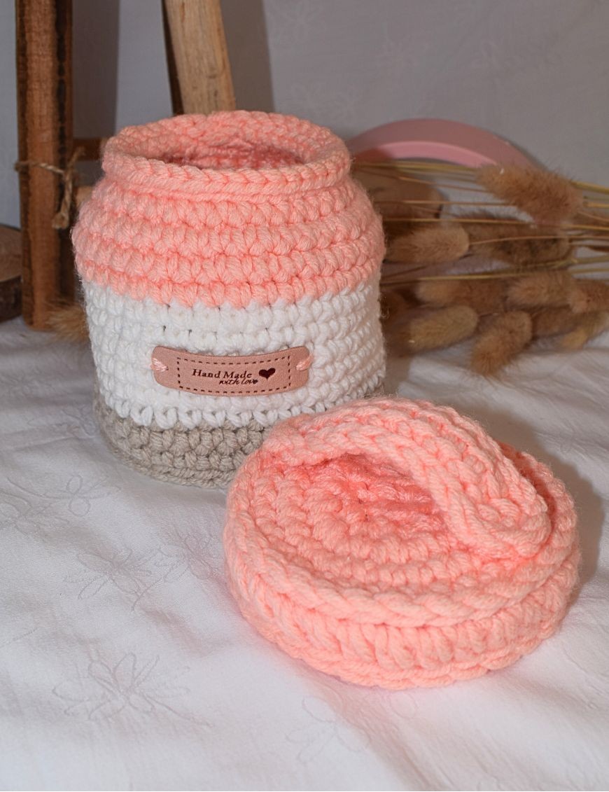 Paniers rangements personnalisé CROCHET