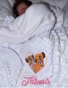 Couverture bébé personnalisée – SIMBA