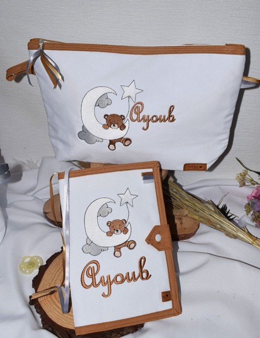 Coffret naissance personnalisé NOUNOURS LUNE