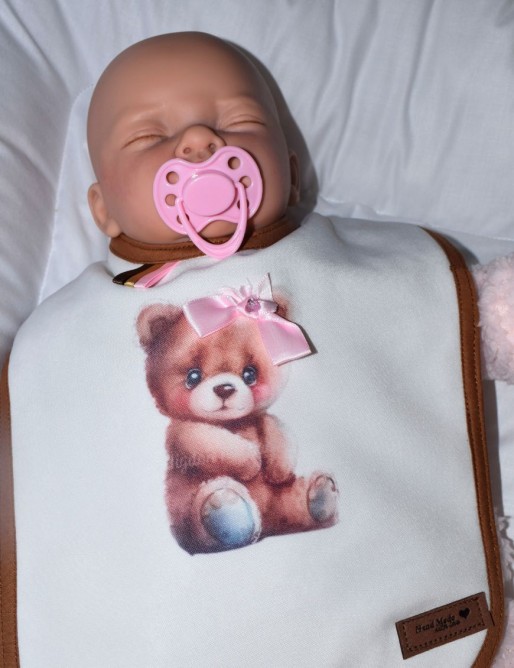 Bavoir naissance personnalisé NOUNOURS