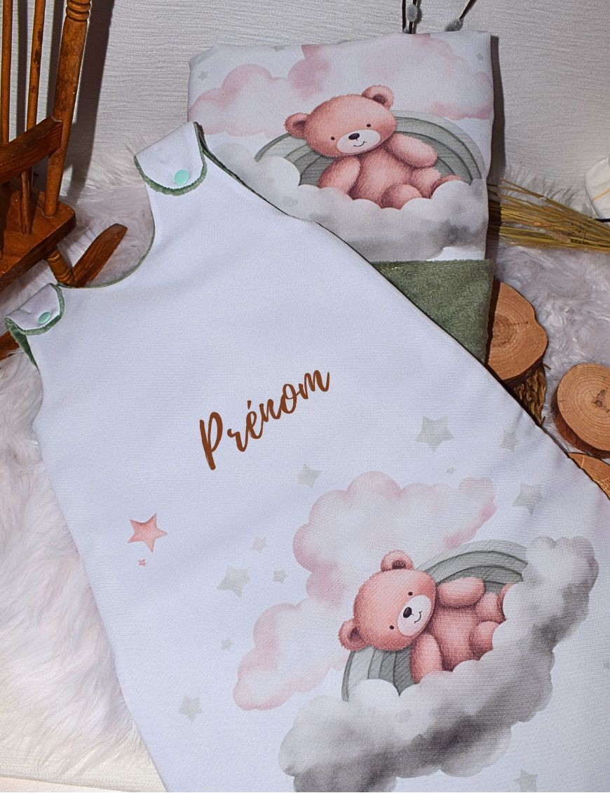 Coffret naissance personnalisé NOUNOURS NUAGE