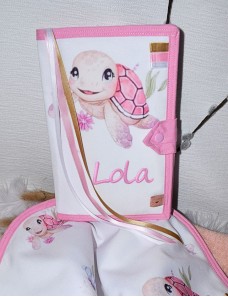 Coffret naissance personnalisé TORTUE LOLA