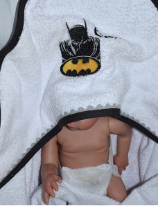 Cape de bain personnalisée BATMAN