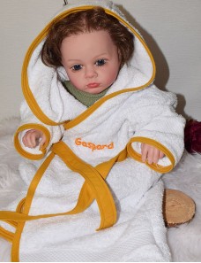 Peignoir Bébé et Enfant Personnalisé – Douceur et Broderie – SIMBA