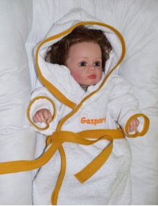Peignoir Bébé et Enfant Personnalisé – Douceur et Broderie – SIMBA