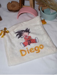 Doudou plat personnalisé DBZ