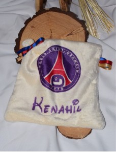 Doudou plat personnalisé PSG