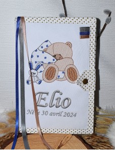 Protège carnet de santé personnalisé TEDDY DODO