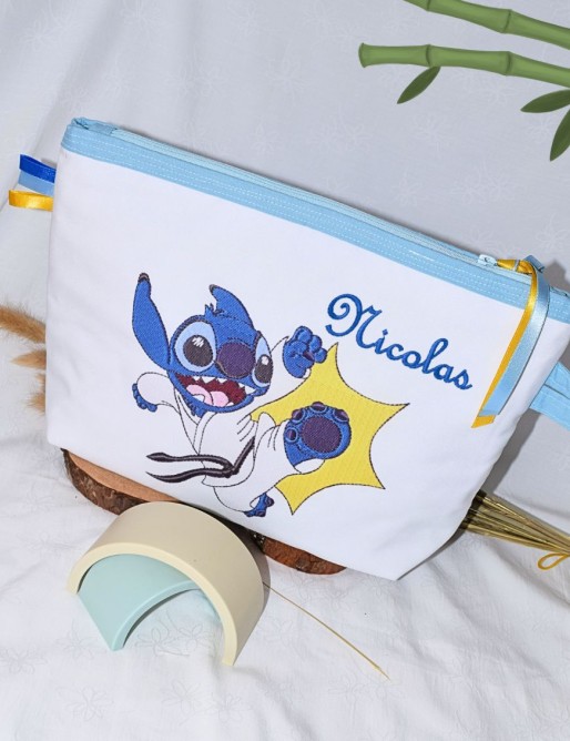 Trousse de toilette personnalisée STITCH