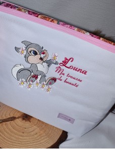 Trousse de toilette personnalisée PAMPINETTE