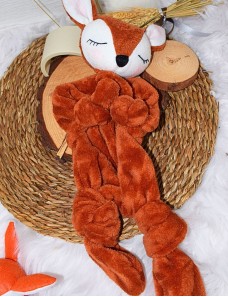 Nounours doudou RENARD personnalisé