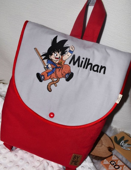 Sac a dos enfant personnalisé DRAGON BALL Z