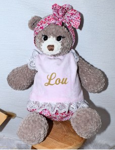 Peluche amigurumi unique personnalisée LOU