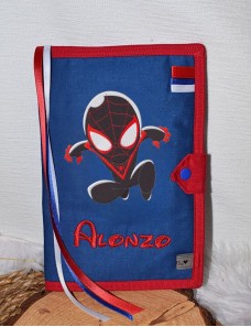 Protège carnet de santé personnalisé MILES MORALES