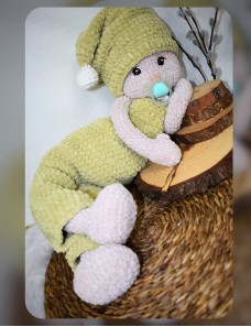 Peluche amigurumi unique personnalisée JAZZ