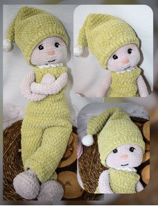 Peluche amigurumi unique personnalisée JAZZ