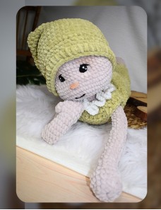 Peluche amigurumi unique personnalisée JAZZ