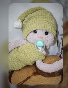 Peluche amigurumi unique personnalisée JAZZ