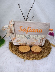 Trousse de toilette personnalisée SAVANE