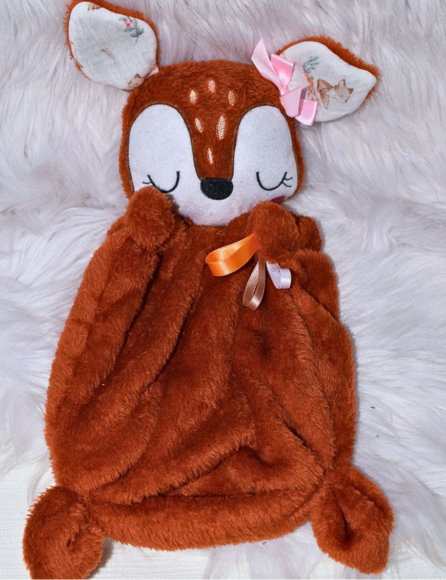 Nounours doudou RENARD personnalisé