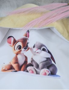 Couverture bébé personnalisée brodée avec prénom ou texte.