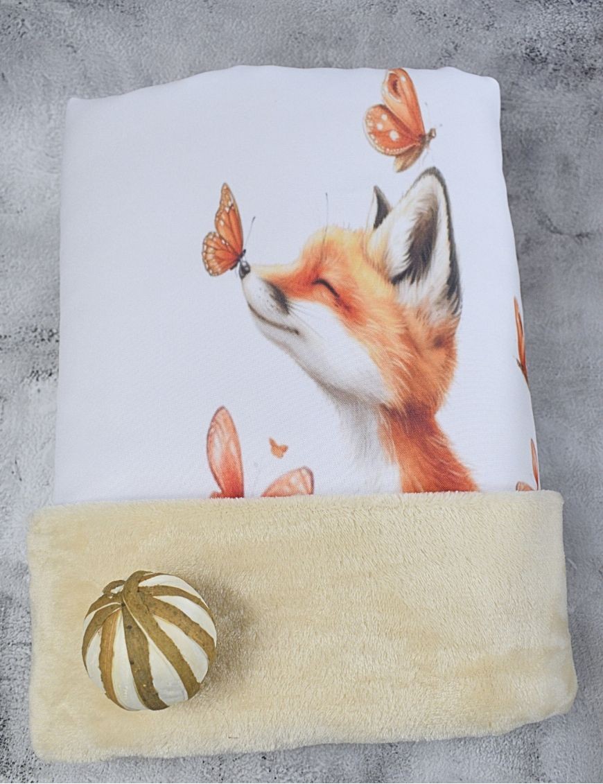 Couverture bébé personnalisée brodée avec prénom ou texte.