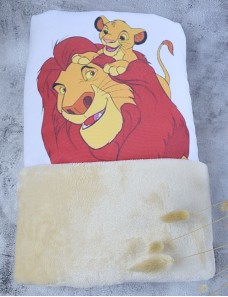 Couverture bébé personnalisée brodée avec prénom ou texte.