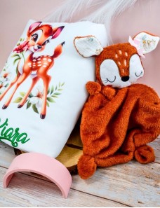 Couverture bébé personnalisée brodée avec prénom ou texte.