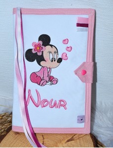 Protège carnet de santé personnalisé MINNIE