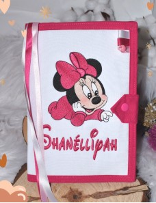 Protège carnet de santé personnalisé MINNIE