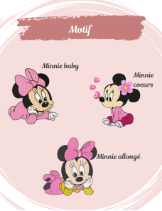 Protège carnet de santé personnalisé MINNIE