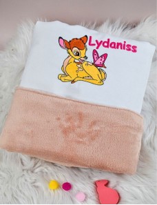 Couverture bébé personnalisée – BAMBI