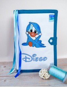 Protège carnet de santé personnalisé DONALD