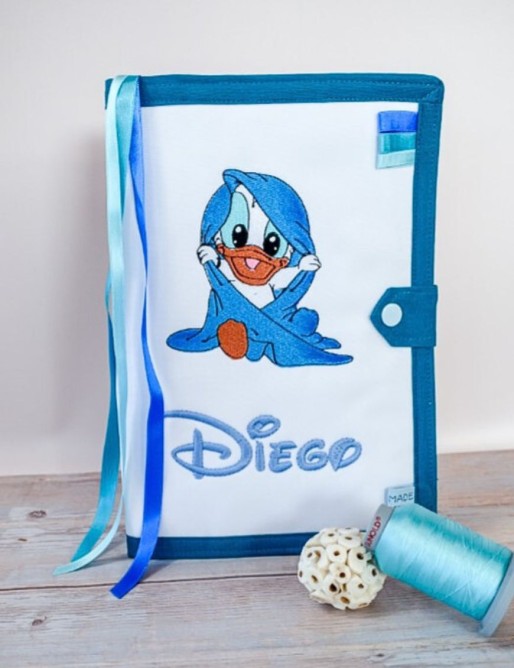 Protège carnet de santé personnalisé DONALD