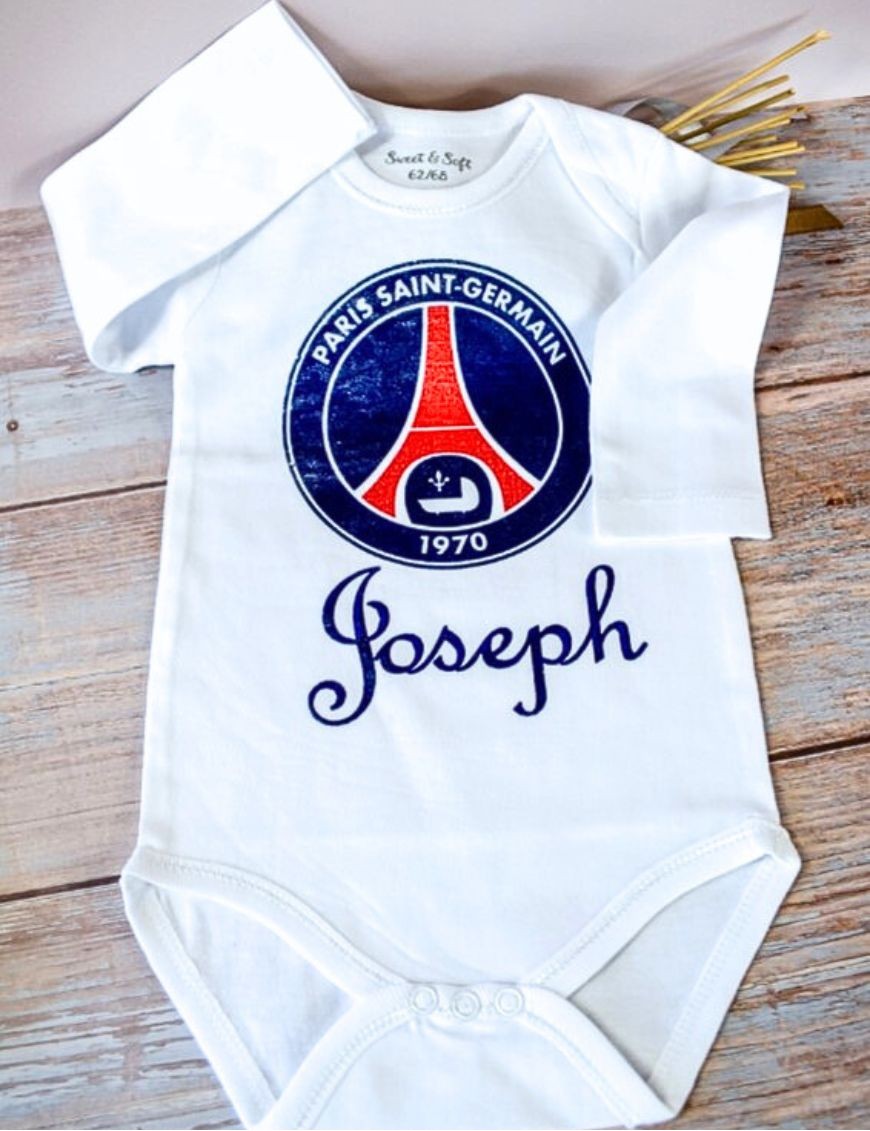 Body bébé personnalisé avec prénom et motif original