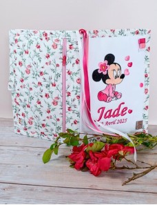 Protège carnet de santé bébé personnalisé – MINNIE