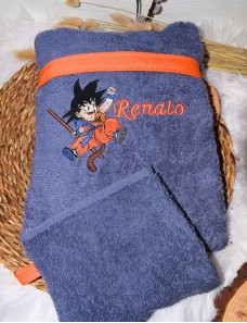 Peignoir Bébé et Enfant Personnalisé – DRAGON BALL Z