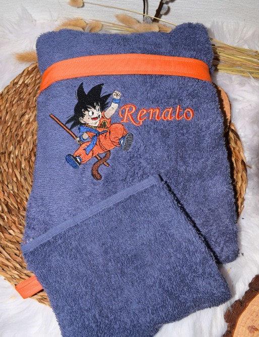 Peignoir Bébé et Enfant Personnalisé – DRAGON BALL Z