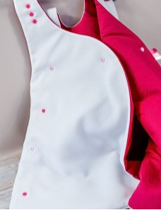 Gigoteuse en coton doublée
brodée et personnalisée STITCH