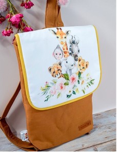 Sac à dos enfant personnalisable – SAVANE Spécial crèche et maternelle