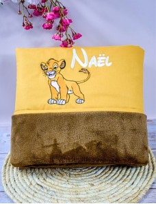 Couverture bébé personnalisée – SIMBA