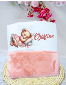 Couverture bébé personnalisée TEDDY DODO