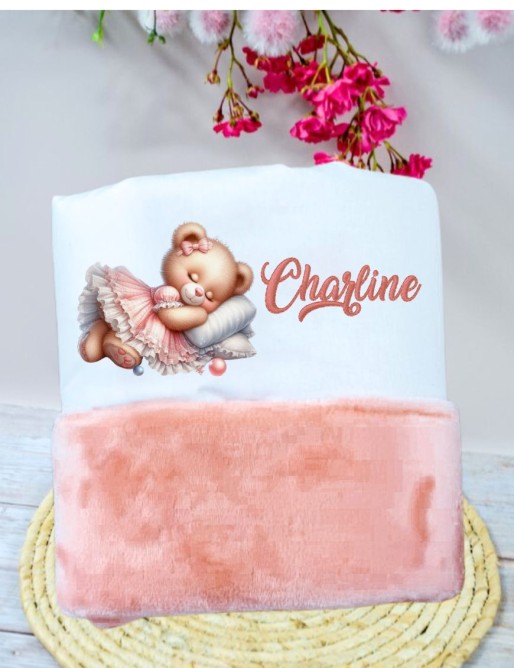 Couverture bébé personnalisée TEDDY DODO