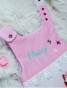 Gigoteuse bébé unique, avec prénom brodé, cadeau personnalisé pour une naissance