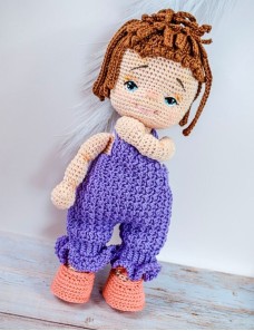 Nounours Amigurimi personnalisé