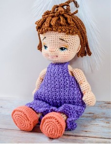 Nounours Amigurimi personnalisé